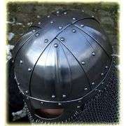 Authentic Viking Helmet Steel Armor with Chainmail Mask