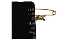 Vintage Horse Pin Brooch - 18K (750) Yellow Gold 7.8 Grams