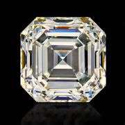 Huge 8.70 Ct Sparkling VVs1 Asscher Cut White H-I Simulated Diamond Solitaire