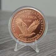 Liberty Quarter 1 oz Pure .999 Copper Collectible Coin