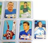 Lot of 16 Bowman Gum 1954 Football Cards