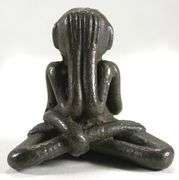 Antique Phra Pit Tah Amulet PROSPERITY PROTECTIION