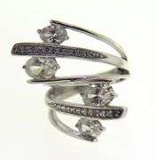 Lot of 4 Sterling Silver Rings