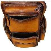 Vintage Style Handmade Genuine Leather Sling Bag