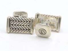 David Yurman Chevron Cufflinks