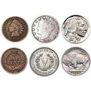 Old American Coins 1859 Collection