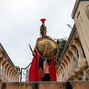 Handcrafted Sparta Shield