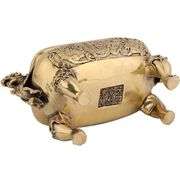 Bronze Copper Chinese Dragon Incense Burner with Lid