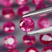 Premium 3.44ct 25 piece round cut Ruby set