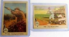 2 Ted Williams Fleer Baseball Cards