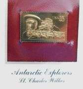 8 - 1st Day Issue Covers & 22KT Gold Foil Stamps