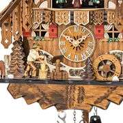 Authentic Black Forest Quartz Cuckoo Clock with Music