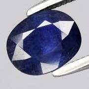 Top color 1ct HEATED ONLY royal blue Sapphire