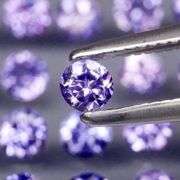 High fire 2.92ct 25 piece Tanzanite set