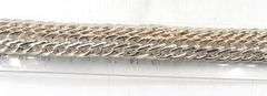 925 Sterling silver mesh braided bracelet