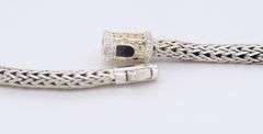 John Hardy Sterling Silver Woven Necklace