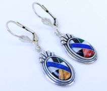 Carolyn Pollack Sterling Gemstone Earrings