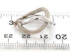 14kt White gold earrings