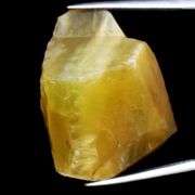 Huge! All natural! Rough cut 40.56ct yellow Opal