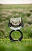 Men's 3.75 Ct White VVs1 H-I Fire Moissanite Ring