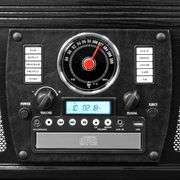 Classic Real Wood Turntable Media Player