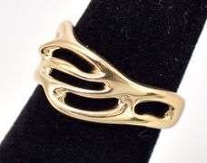 Creative 14K Yellow Gold Ring