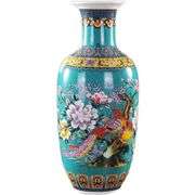 Handmade Jingdezhen Large Ceramic Floor Vase