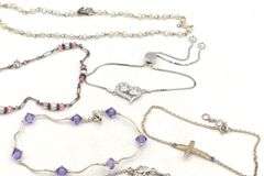 Vintage 925 sterling silver group lot of 6 bracelets