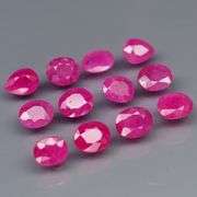 Simply beautiful 4.56ct set of REAL Myanmar Rubies!