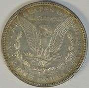 Lustrous AU 1885-S Morgan Silver Dollar. Key date