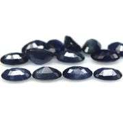 Heated! 7.42ct Royal blue Sapphire set from Madagascar