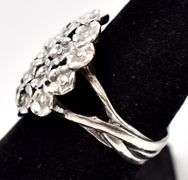 Bundle of Rose Ring in Sterling Silver