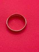 MEN'S 14K YELLOW AND WHITE GOLD DIAMOND RING / BAND