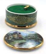 Thomas Kinkade SUNSET at Riverbend Farm music box