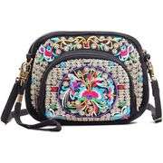 Ethnic Style Embroidered Mini Crossbody Bag