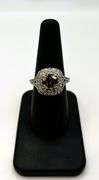 Dynamic 3.17 Ct VVs1 Golden Amber Green Lab Diamond Ring