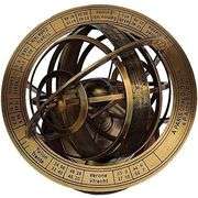 Brass Celestial Sphere with Zodiac Engravings