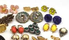 Big group lot of costume jewelry