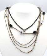 Group lot of 4 Vintage 925 sterling silver necklaces