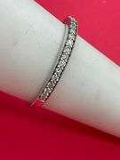 LADIES 14K WHITE GOLD DIAMOND BAND