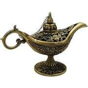 Vintage Bronze Aladdin Magic Genie Lamp