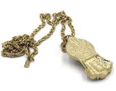 1928 Jewelry multi color gumball machine pendant on chain