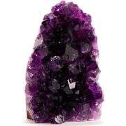 Deep Purple Amethyst Cluster Natural Geode