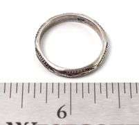 Band Ring in Sterling Silver