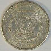 Lustrous AU 1885-S Morgan Silver Dollar. Key date