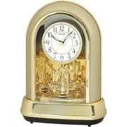 Swarovski Crystal Musical Motion Mantel Clock