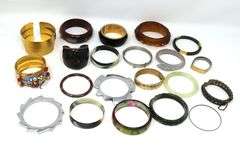 Group lot of Costume bangles