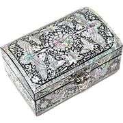 Mother of Pearl Jewelry Box
