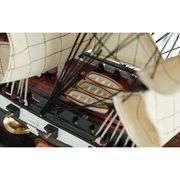 1797 USS Constitution Wooden Fully Assembled Sailboat