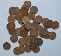 50 1880-1900 Era Indian Cents